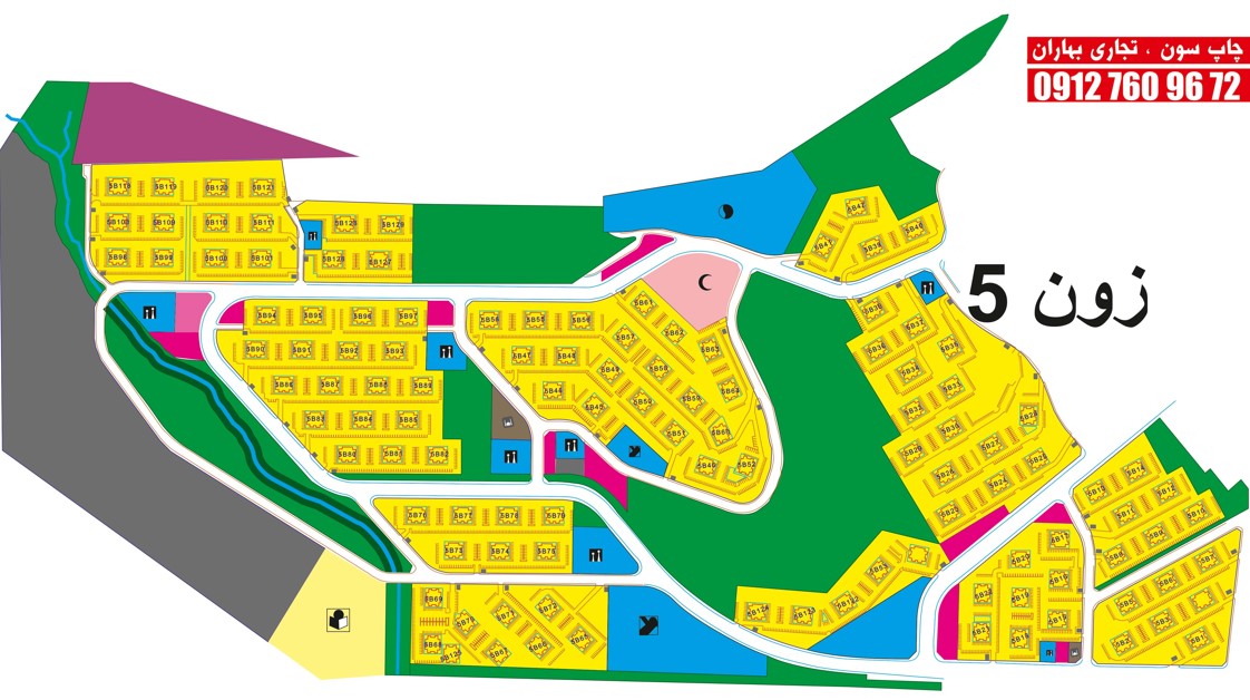 نقشه های پردیس